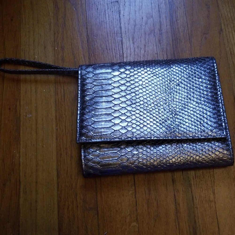 Faux Alligator Neiman Marcus Clutch